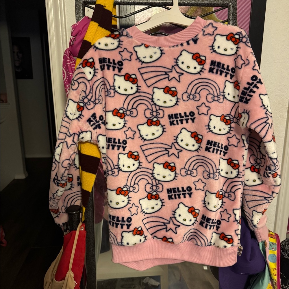 Hello Kitty Pink Size XXS super soft sweater. NWOT
